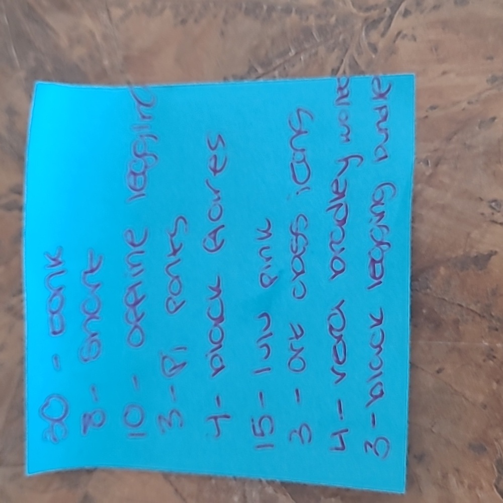 List for buyer